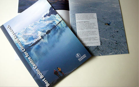 Brochure  BertBolin Centre for Climate Research